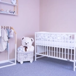 Otroška posteljica New Baby Bea Zebra bela