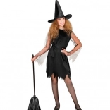 Otroški kostum čarovnice 128 cm (5–7 let)