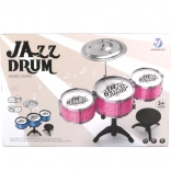 Otroški komplet bobnov s stolčkom Yuesheng Toys