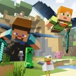 Sestavljanka Minecraft 200 koščkov Ravensburger