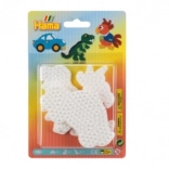 Podloga za likalne perle z motivi Avto, Papagaj in Dinosaver