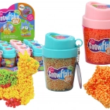 Squishy Oranžne Polistirenske Kroglice v Lončku