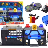 Zložljiva policijska postaja z lučmi in zvoki