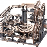 ROKR Marmorno Nočno Mesto - Lesena 3D Kroglična Pista