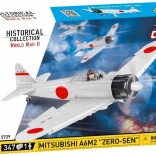 Gradbeni komplet letala MITSUBISHI A6M2 ZERO-SEN