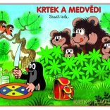 Pobarvanke A5 Krt in medvedi