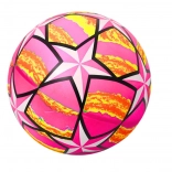 Roza gumijasta žoga z zvezdicami 24 cm