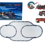 Mega komplet vlak s dimom, lučjo in zvokom