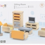 Leseni pohištvo za punčkine hiške PolarB od Viga