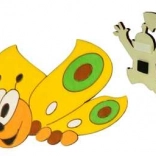 Lesen magnetek rumen metulj Dodo