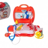 Otroški zdravniški komplet v plastičnem kovčku