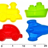 Modelčki za pesek - set 4 kosov