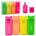 Set mini označevalnikov Medvedki v plastičnem etuiju, 5 kos