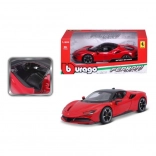 Model avtomobila Ferrari SF90 Stradale rdeč 1:24 Bburago