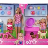 Steffi in Evi z živalicami