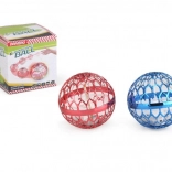 Bumerang žogica z LED, rdeča