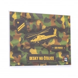 Mape za številke s helikopterskim motivom