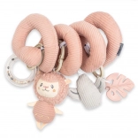Spiralna igrača za posteljico NEW BABY Lama 23 cm