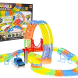 Svetleča avtomobilska steza - 157 delov