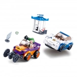 Konstrukcijski komplet Policijski lov s avtom na navijanje