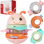 Stolp z glasbo čebelica – interaktivna igrača za dojenčke