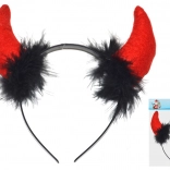 Plastični hudičevi rogovi za karneval