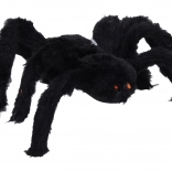 Veliki črni pajek za noč čarovnic