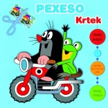 Pexeso v zvezku Krtek in motor z maxi karticami