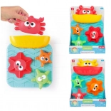 Vodno mlinček za kad z vakuumskimi priseski za otroke