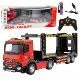 Daljinsko vodeni rdeči transportni tovornjak RC 2.4G 6CH