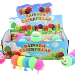 Gosenica s svetlobo – gumijasta utripajoča igrača