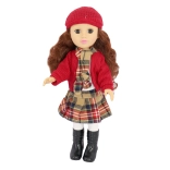 Punčka s kapo 40 cm z zvočnimi učinki