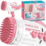 Woopie pištola za milne mehurčke z 91 odprtinami rožnata