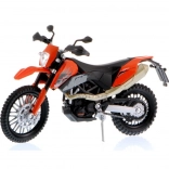 Welly motor KTM RC 8C 1:18 oranžen