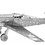 3D kovinski puzzle Letalo Messerschmitt BF-109