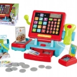 Blagajna za otroke z zaslonom na dotik in dodatki