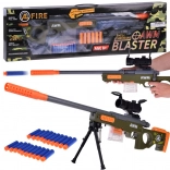 Velika penasta ostrostrelniška puška z optiko in nabojnikom