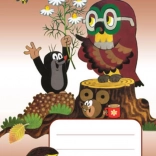 Šolski zvezek A5 črtni KRTEK 10 listov BOBO BLOK