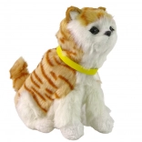 Interaktivni plišasti maček s premikanjem glave in repa