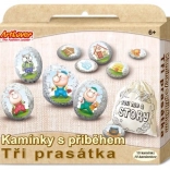 Kamni z Zgodbo Trije Prašički