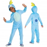Otroški kostum POKEMON Sobble kigurumi, modri onesie 126–136 cm (7–8 let)