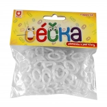 Svetleča veriga iz črk C in črk – 150 kos