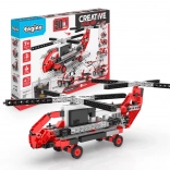 Konstrukcijski set ENGINO Creative Builder 90 v 1 z motorčkom