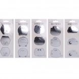 Zrcalne nalepke 12 × 8 cm – mešanica motivov