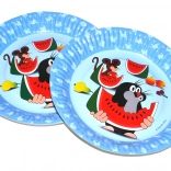 Párty krožnik Krt in prijatelji 18 cm
