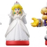 amiibo figurice Super Mario – poročni set Mario, Peach in Bowser (3 kosi)