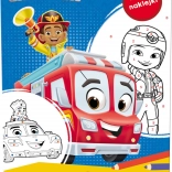 Disney Straż Ekipa – pobarvanka po kodi s samolepkami