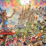 Educa sestavljanka Vila in metulji 500 kosov