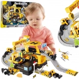 Woopie garaža in parkirišče gradbeni stroji 41 kosov