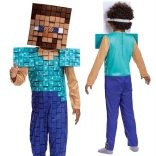 Otroški kostum STEVE iz Minecrafta 109–126 cm (4–6 let)